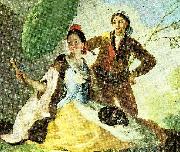 Francisco de Goya the parasol Spain oil painting artist